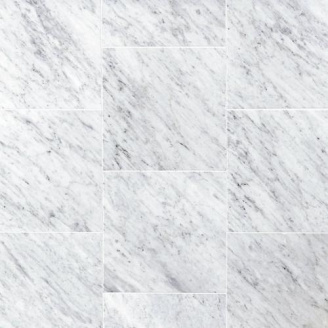 Плитка мраморная Bianco Carrara