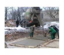 Зимний бетон П4 В55 F200 W10 М700 З ТМ «Бетон от Ковальской»