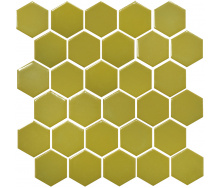 Мозаика керамическая Kotto Keramika H 6016 Hexagon Olive 295х295 мм
