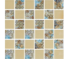 Мозаика стеклянная Kotto Keramika GMP 0448029 СC Print 34/RAL 1014 300х300 мм