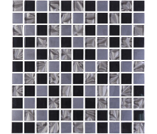 Мозаика стеклянная Kotto Keramika GM 8002 C3 Imperial S4/Ceramik Black/Black 300х300 мм