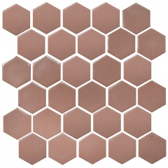 Мозаика керамическая Kotto Keramika H 6011 Hexagon Hot Pink 295х295 мм Николаев
