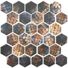 Мозаика керамическая Kotto Keramika HP 6026 Hexagon 295х295 мм Рівне