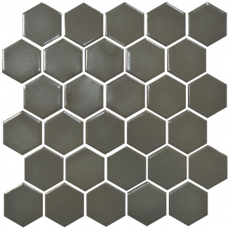 Мозаика керамическая Kotto Keramika H 6020 Hexagon Dark Grey 295х295 мм