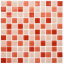 Мозаика стеклянная Kotto Keramika GM 4027 C3 Pink D/Pink W/Pink W 300х300 мм Веселе