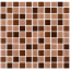 Мозаика стеклянная Kotto Keramika GM 4014 C3 Brown D/Brown M/Brown W 300х300 мм Харьков
