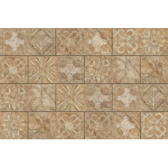 Декор для клинкерной плитки Cerrad Torstone Brown 14,8x30 см Рівне