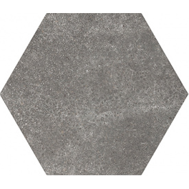 Плитка керамогранит Equipe Hexatile Cement Black 22094 17,5х20 см