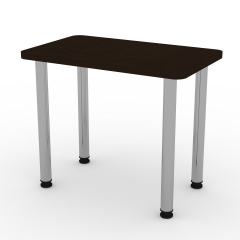 Кухонный стол Компанит КС-9, метал+дсп Венге темный Сумы