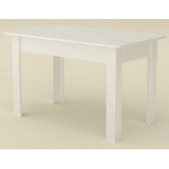 Кухонний стіл Компаніт КС-5 розсувний дсп білий Рівне