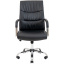 Офісне крісло Richman Торонто на коліщатках хром чорний кожзам Кропивницький