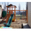 Дитячий ігровий комплекс SportBaby Babyland-3 дерев'яний майданчик-будиночок з гіркою Львів