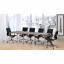 Офисный стол для переговоров Loft-design Q-270 темный орех-модена Днепр