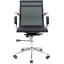 Офисное кресло Richman Кельн-LB хром черное невысокая спинка-сетка Ужгород
