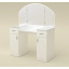 Туалетний столик Компаніт Трюмо-4 з ящиками дзеркалом для спальні для макіяжу дсп дуб-сонома Хмельницький