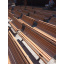Скамейка №4 деревянная 1800 мм на чугунных ножках садовая парковая Полтава
