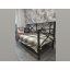 Металевий диван-ліжко Тарс Tenero 80х190 см із задньою спинкою односпальний Київ