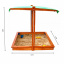Детская песочница SportBaby №22 деревянная с крышей Сумы