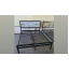 Двоспальне ліжко Tenero Герар 160х200 см з узголів'ям металева на ніжках в стилі Лофт Черкаси