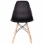 Обідній стілець Aster-RL Wood чорний пластик Чернівці