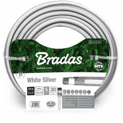 Шланг для полива Bradas NTS WHITE SILVER 3/4 дюйм - 20м (WWS3/420) Киев