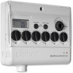 Таймер подачи воды Claber Multipla AC 220/24 V LCD (81909) Кобыжча
