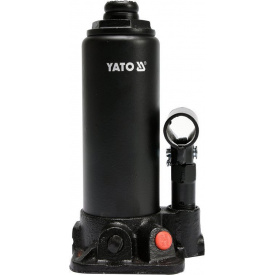 Домкрат гидравлический бутылочный Yato 3 т 194х374 мм (YT-17001)