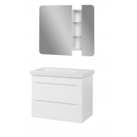 Комплект мебели для ванной комнаты СИМПЛ 70 с умывальником RIVA 70