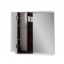 Зеркало для ванной комнаты СИМПЛ 60 венге левое с подсветкой ПиК Черновцы