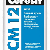 Клеящая смесь для напольных плит керамогранита CERESIT СМ 12 25 кг