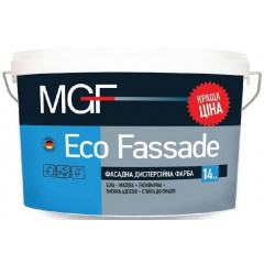 Краска фасадная MGF Eco Fassade M 690 белая 3,5 кг Днепр