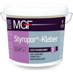 Клей стиропоровой MGF Styropor-Kleber M18 3 кг Ладан