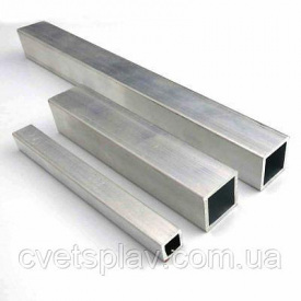 Труба 25х25х2 АД 31/6060 алюминиевая