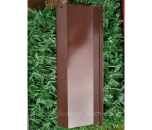 Ламели для забора Жалюзи 112мм цвет 8017 коричневый глянец двухсторонний 0,45 Корея