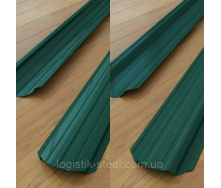 Паркан двосторонній 0,35 мм зелений (RAL 6005)