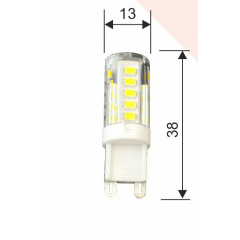 Лампа LED RH Standart G9 3,5W керам/пласт 6000K HN-157052 Винница