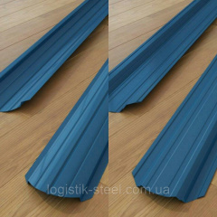 Паркан двосторонній 0,45 мм глянець синій (RAL 5005) (Корея) Херсон