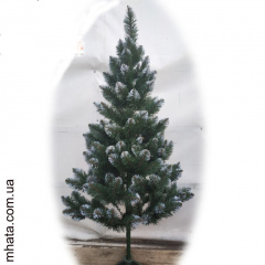 Новогодняя искуственная декоративная елка "Лидия заснеженная" 1,8м (в коробке) Днепр