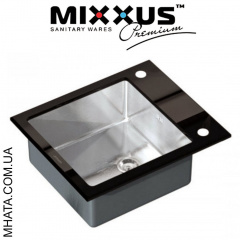 Кухонная мойка Mixxus MX(304)6051-200x1,2-HM-GLASS Володарск-Волынский