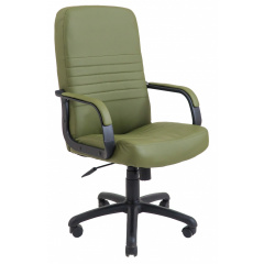 Офисное Кресло Руководителя Richman Приус Флай 2235 Пластик Рич М1 Tilt Зеленое Славута