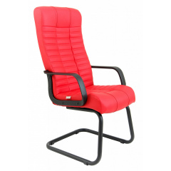 Офисное Конференционное Кресло Richman Атлант Флай 2210 CF Пластик Красное Суми