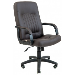 Офисное кресло руководителя Richman Фиджи Zeus Deluxe Brown Пластик Рич М2 AnyFix Коричневое Вінниця