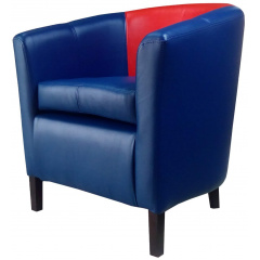 Кресло Richman Бафи 65 x 65 x 80H Boom 21/16 Синее + Красное Хмільник