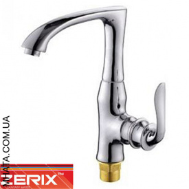 Смеситель для кухни ухо на гайке Zerix Z40219 Euro Chr-018