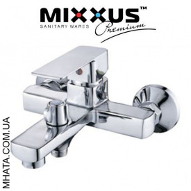 Смеситель для ванны короткий нос Mixxus Finio Euro Chr-009
