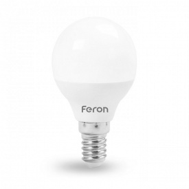 Лампа куля LED FERON LB-745 P45 230V 6W Е14 4000K