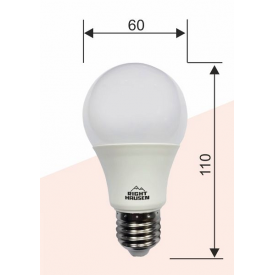Лампа LED RH Standart A60 9W E27 4000K HN-151020
