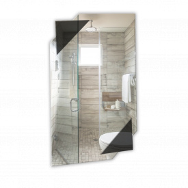 Зеркало для ванной комнаты 400х700 Ф204