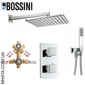 Душевая система встраиваемая Bossini M 80201 COSMO SQUARO Термостат