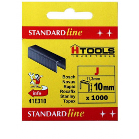 41E314х1 Скоба розжарена 14x11,3 мм 0,7 мм уп1000 шт HOUSE TOOLS